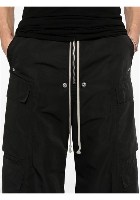 Pantaloni Cargobelas in nero Rick Owens - uomo RICK OWENS | RU01E5339FT09